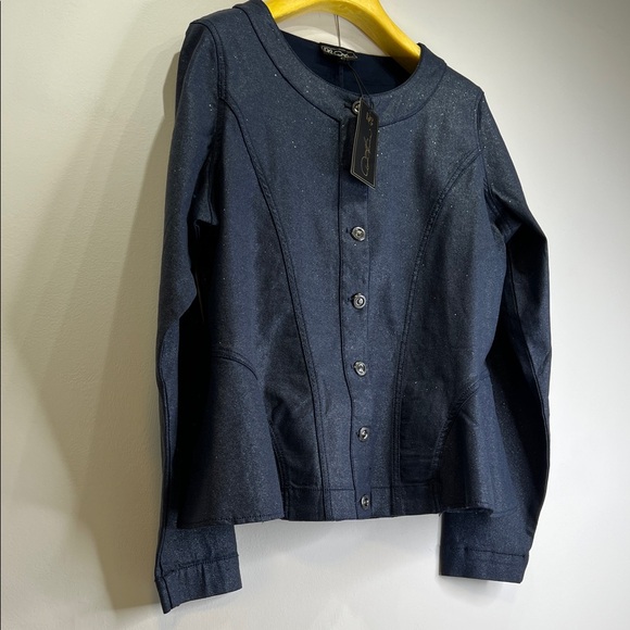 DG2 by Diane Gilman Jackets & Blazers - DG2 by Diane Gilman Navy Jacket